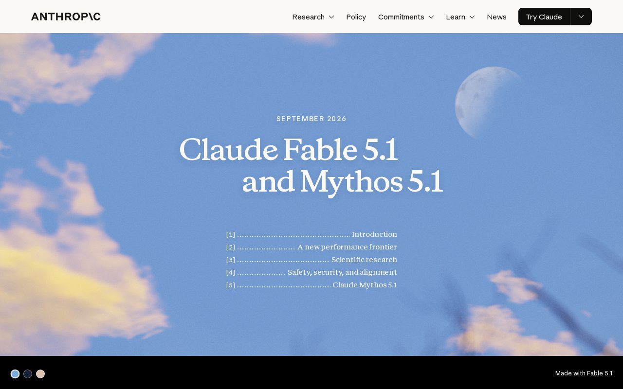 Claude Fable 5.1 나왔다: 한국 결제 페이지 Pro $22·Max $110부터, API $10/$50 — 직접 시켜본 결과까지