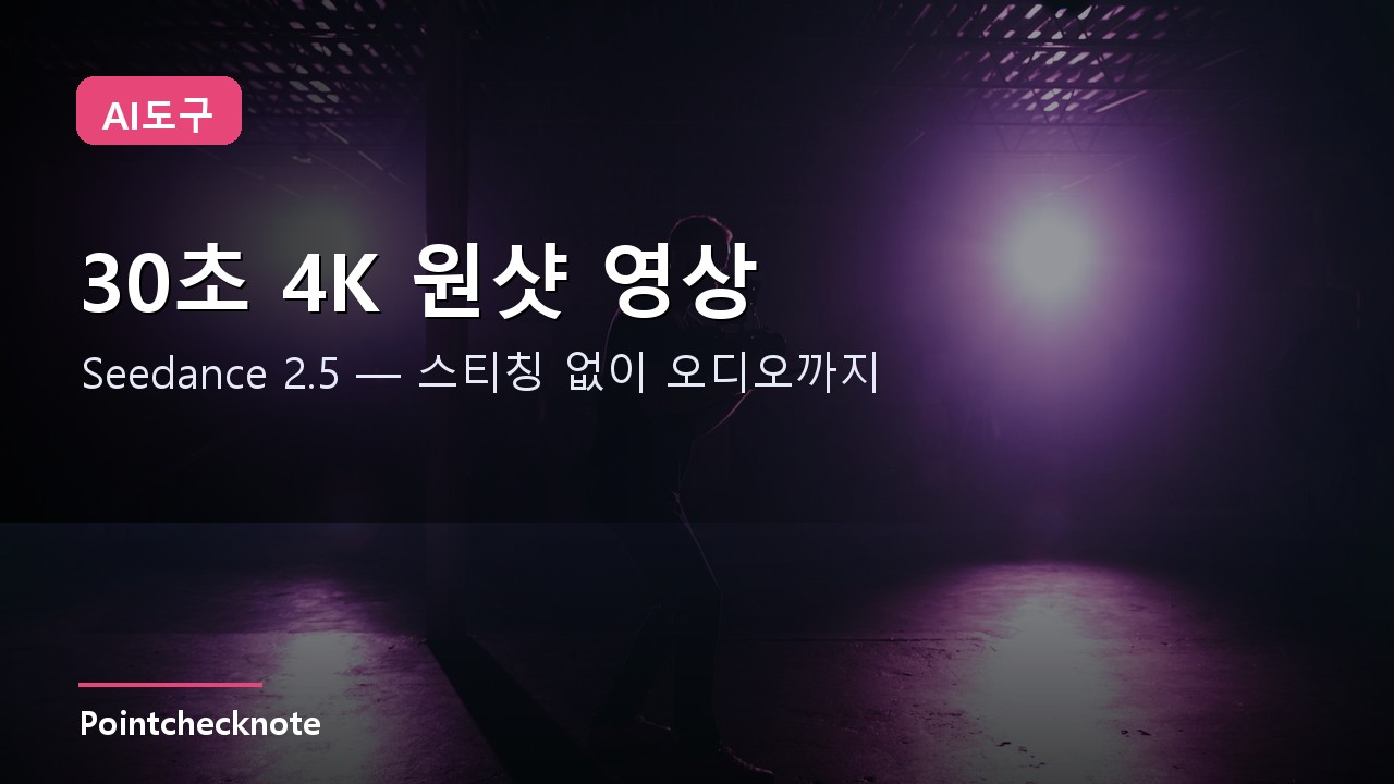 Seedance 2.5 30초 영상
